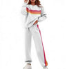 Retro Rainbow Stripe Lounge Set