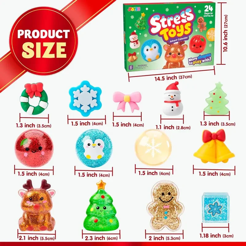 Christmas Stress Relief Toy Advent Calendar