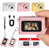 Sparkling Rose Gold Mini Digital Camera