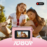 Sparkling Rose Gold Mini Digital Camera