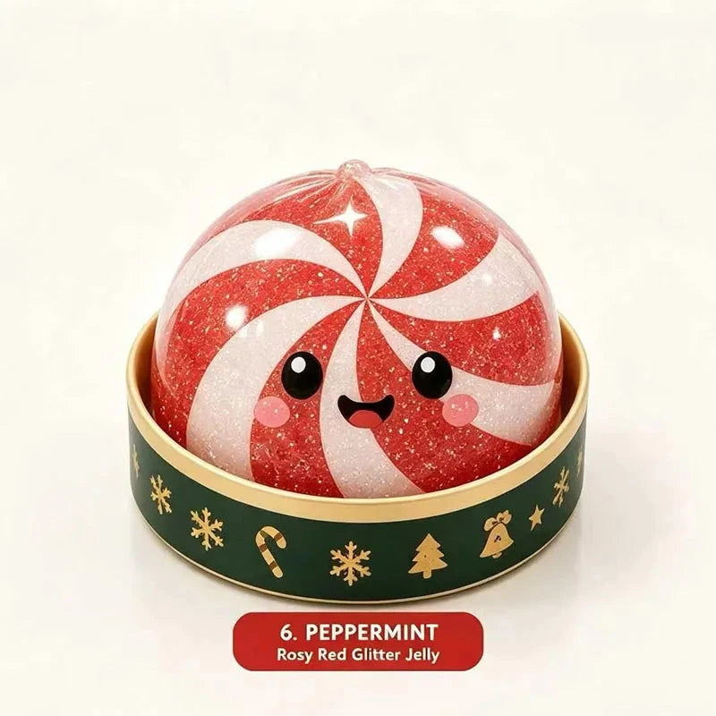 New Santa Claus Elk Dumpling Shape Stress Relief Squeeze Toy Christmas Party Favor Toys Gifts For Adult