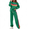 Retro Rainbow Stripe Lounge Set