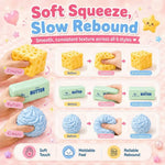 Fun Crunchy Squishy Stress Relief Set, Sensory Fidget Toys